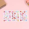 3D Gem Acrylic Crystal Stickers Diy Phone Album Decoration Self Adhesive Jewel Crafts Sparkly Rhinestone Stickers Girls Gifts