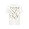 Skechers Comfortable Soft Moisture-Wicking Quick-Dry Antibacterial Cool Loose Short Sleeve T-Shirt Unisex Tops Cotton-Candy-White P225U004-0074