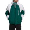 Adidas Retro Sports Patchwork Cotton Jacket Men Jackets Green GE1302
