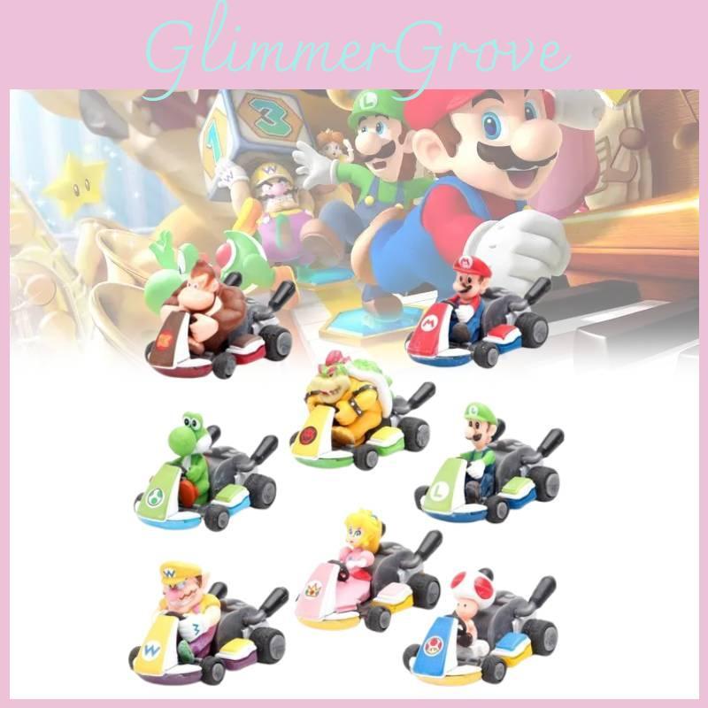 Super Mario Bros Pvc Action Figure Set With Mario Luigi Yoshi For Collectors Special Characters Included