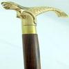 Mermaid Cane W Solid Brass Handle  Walking Stick