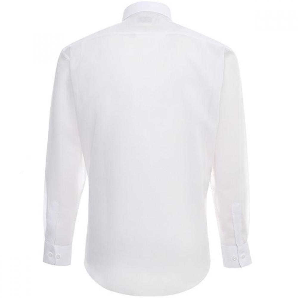 Renoma Cotton Blend Solid Classic Shirt Rllsg1050 Wh