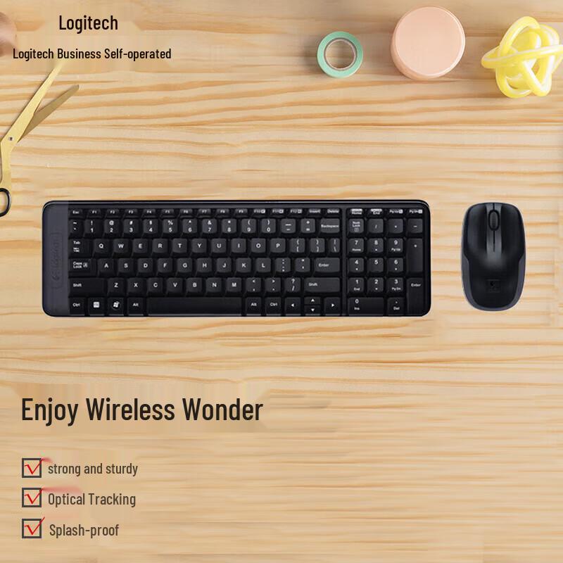 Logitech MK220 Wireless Keyboard and Mouse Combo