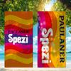 Asciugamano Moda P-Paulaner S-Spezi Asciugatura Rapida Teli da Spiaggia Adatti per Piscine Campeggio Yoga e Palestra