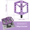 BUCKLOS Pedals DU Bearing Bicycle Pedal Platform Ultralight Nylon Road Mountain Bike Pedal Non-slip MTB Flat Pedals Bicycle Part 6