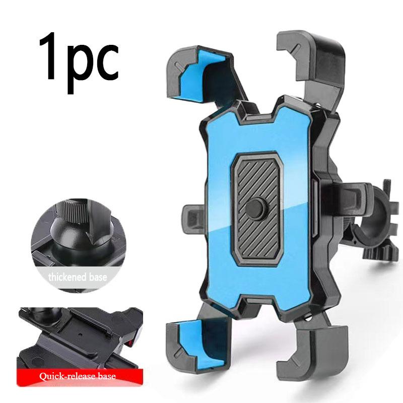 1/1pc 161° Rotatable Electric Bicycle Phone Holder Adjustable Bike Non-slip Cycling Bracke Universal Motorcycle MTB Phone Stand