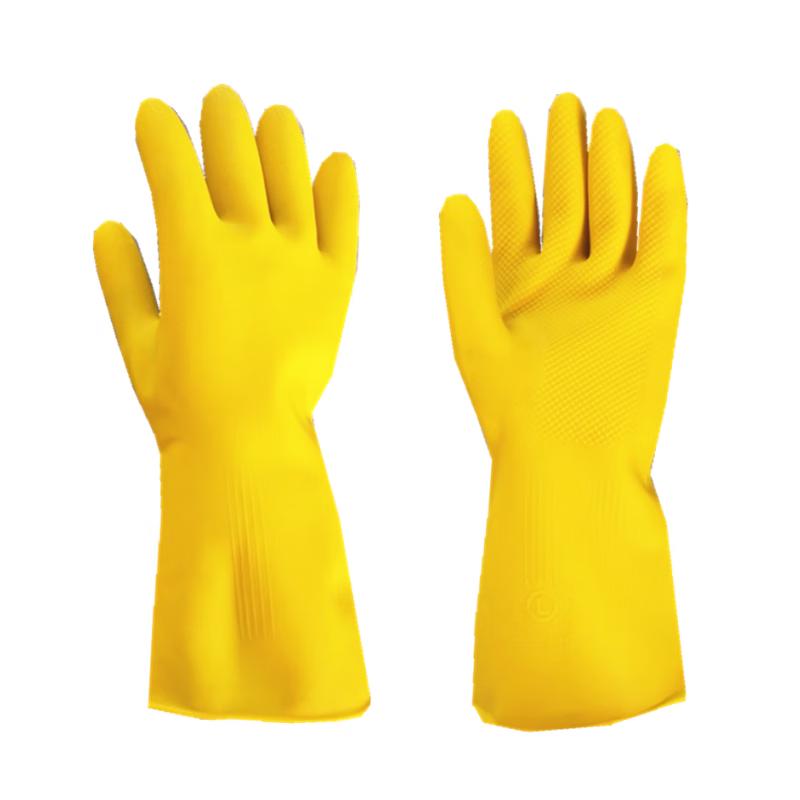 Durable Rubber Household & Work Gloves (10 Pairs)