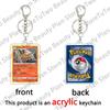 Anime Cartoon Venusaur Bulbasaur Charizard Mewtwo Pocket Monsters Acrylic Keychain Accessories Pendant Key Ring Charm Gifts Toys