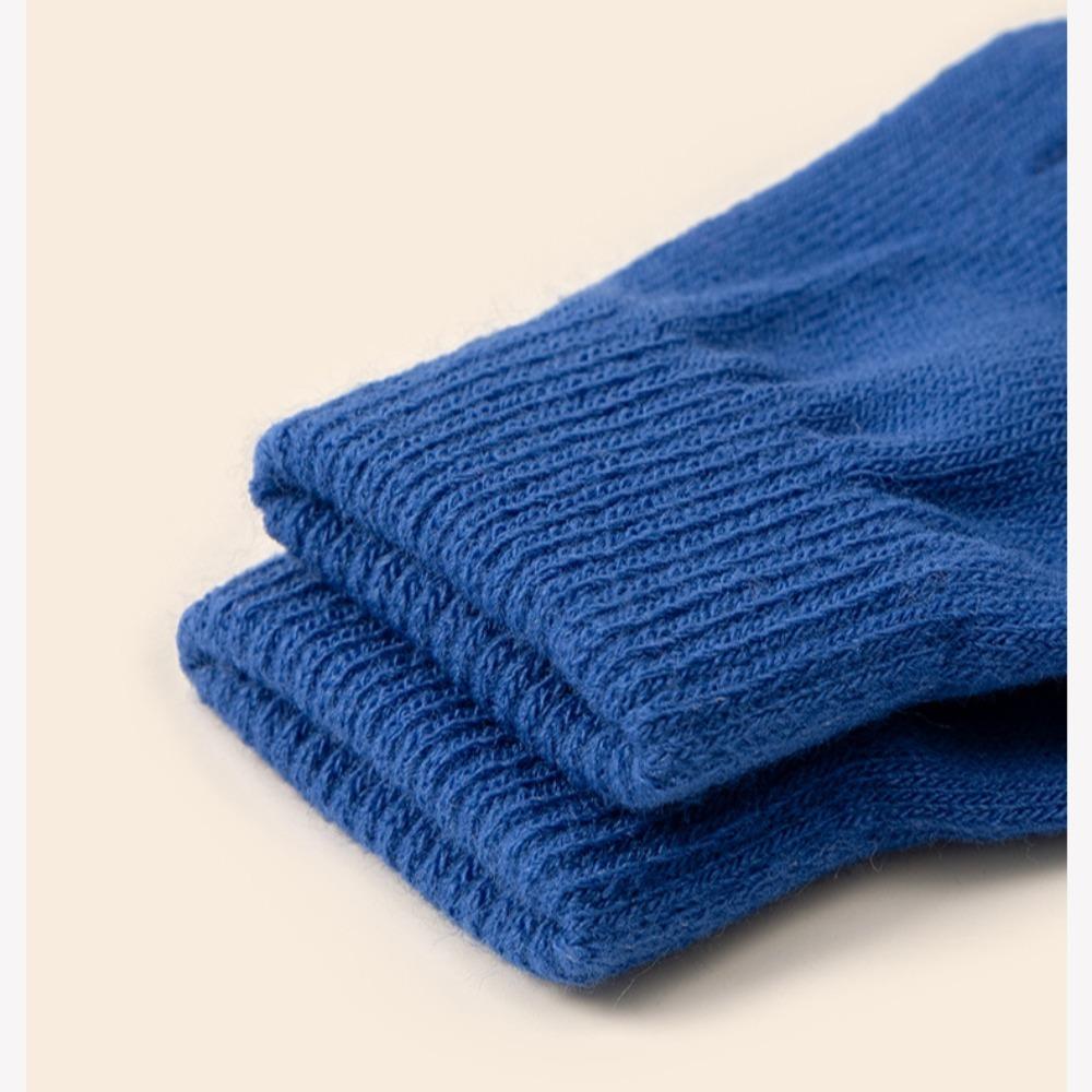 1Pair Coldproof Children's Gloves 7-9 Years Cartoon Gloves Unisex Hand Gloves  Children