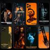 Halloween The Curse Of MichaelMyers Horror Movie Phone Case For iPhone 16,15,14,13,12,11 Plus,Pro Max, Soft Silicone Black Cover