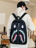Mochila Moderna con Diseño de Tiburón: Gran Capacidad, Peculiar y Lindo para Hombres y Mujeres, Perfecto para la Escuela o Viajes.