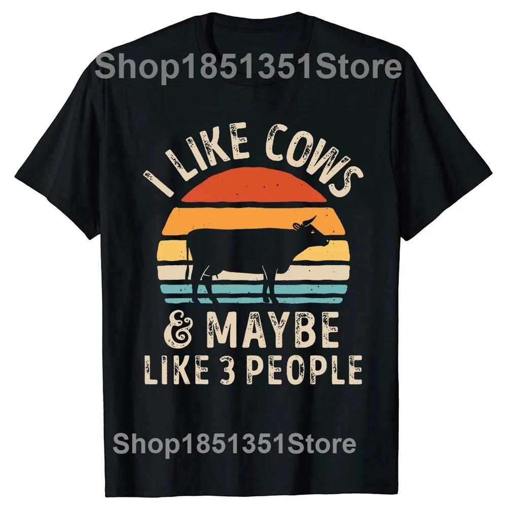 Types Of Cows Farmer Costume Cow Farming Farm Retro T Shirts Summer Graphic Cotton Streetwear Gifts Tshirt Mens Clothing