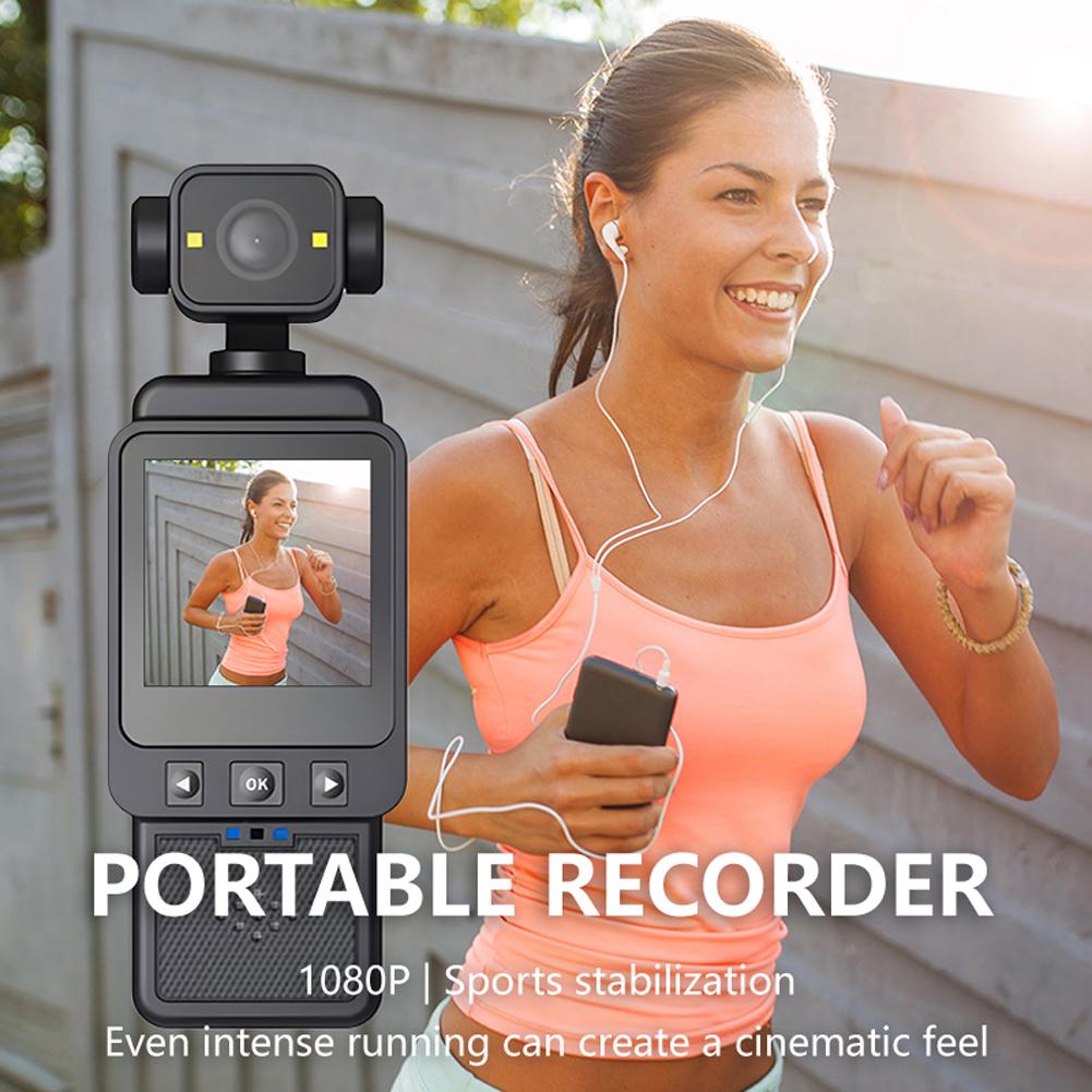 1080P WiFi Action Camera Travel Bicycle Driver Recorder Pocket Camera for Outdoor Sport Bike Travel