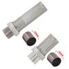 Universal 51mm 60mm Motorcycle Exhaust Escape Modified Muffler Removable Catalyst Silencer DB Killer Noise Reduction Purify