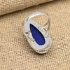 Lapis Lazuli  Gemstone 925 Solid Silver Jewelry Wonderful Ring Perfect Gift For Anniversary