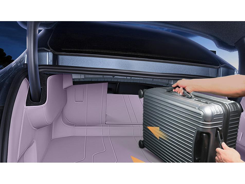 Deep Blue L06 Full Coverage Trunk Mat for 26 New Model Cars - Interior Accessories
