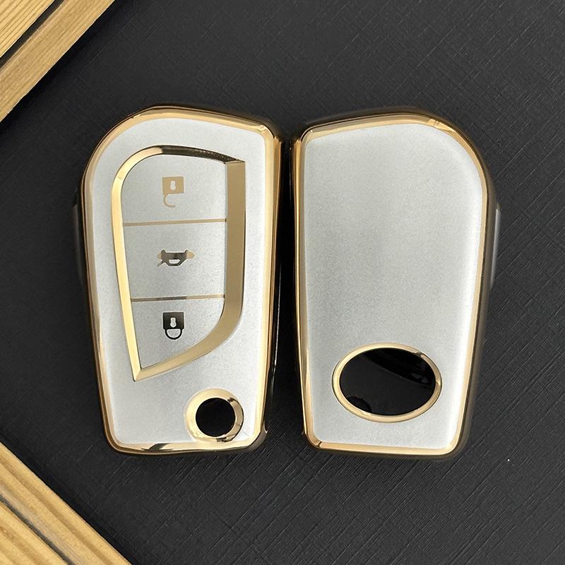 Key Case for Toyota Highlander, Levin, Corolla, RAV4, IZOA, Camry