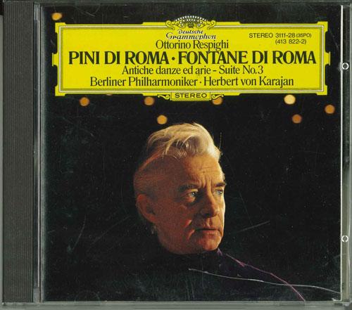 CD  - Respighi Pines Of Rome Fountains Of 311128 POLYDOR 1984 Japan Classical Used