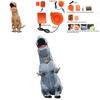 Fantastic Kids T-rex Inflatable Dinosaur Costume For Ultimate Halloween Fun