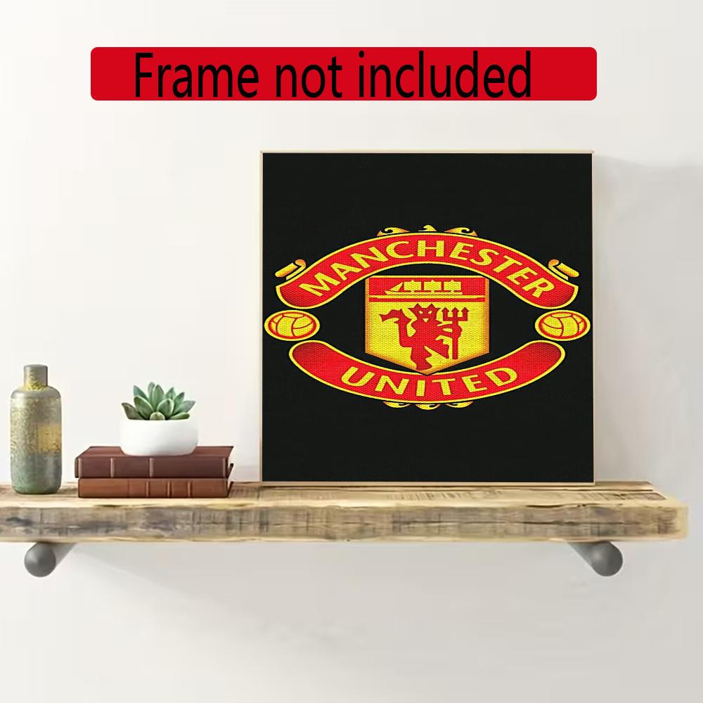 Manchester 5D Diy Diamond Paintings Mosaic Wall Round Diamond Art Painting Kits Embroidery Crystal Accessories Frameless