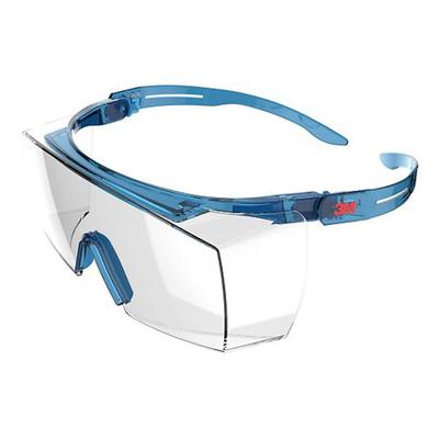 3M Secure Fit Protective N Eyewear, Over-the-Eye, Blue, SF3701SGAF-BLU