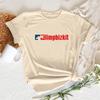 Magliette Limp Bizkit Donna Maglietta Giapponese Ragazza Streetwear Vestiti Anime Magliette Casual Traspirante T-Shirt Hip Hop