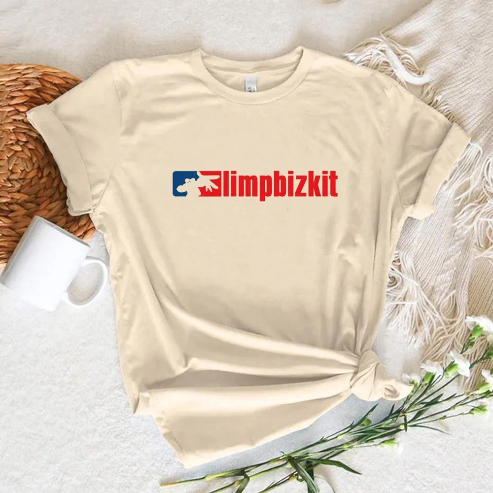 

Женские футболки Limp Bizkit, японская футболка для девушки, уличная одежда, аниме одежда, повседневные футболки, дышащая хип-хоп футболка M