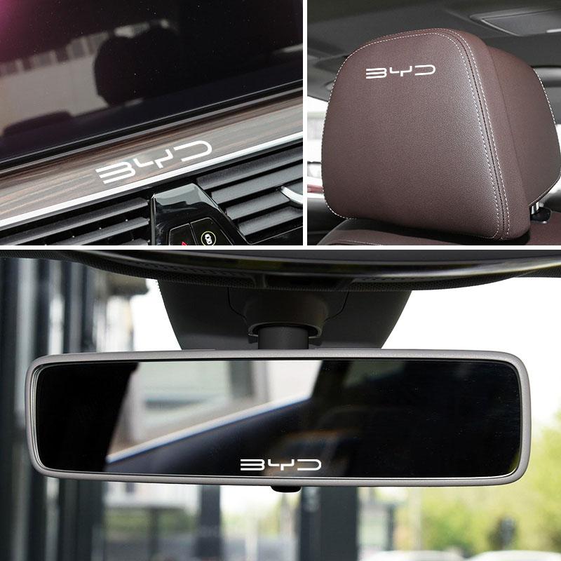 New Car Interior Random Stickers Car Goods Car steering wheel Decals For BYD F3 S6 F0 Tang I3 S7 G3 E5 E2 E1 E3 E9 D1 S8 E6 L3
