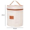 4 Shapes Beige Simple Lunch Bags Girls Large-Capacity Japanese Bento Bag Insulated Thermal Portable For Travel Picnic Lunch Box