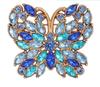 New Rhinestone Brooch From The Butterfly Series