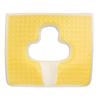Sitting Pad Yellow Triangular Slope Design T Shaped Nursing Cushion