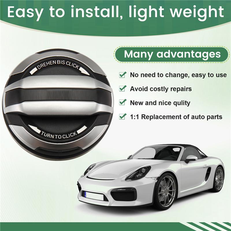 A60M-Autotankdeckel Kraftstoffdeckel 971044251 971044261 Für Boxster Cayman 981 2013- 2016