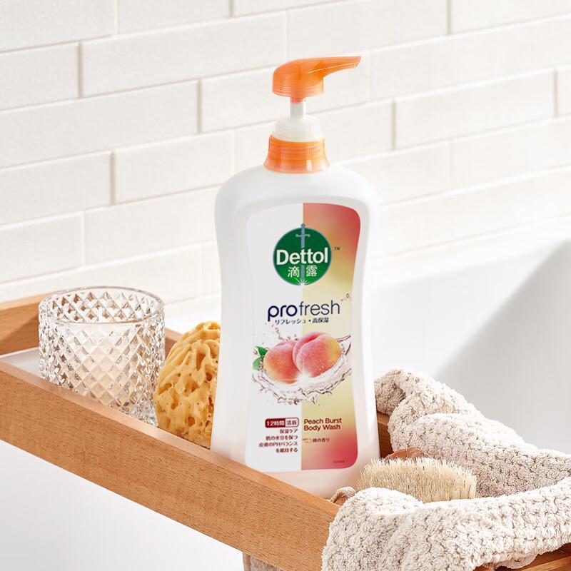 Dettol Sweet Peach Moisturizing Shower Gel
