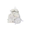 Schoolbag Korean version ins cute rabbit ear backpack female niche design ballet style bow lop ear rabbit handbag