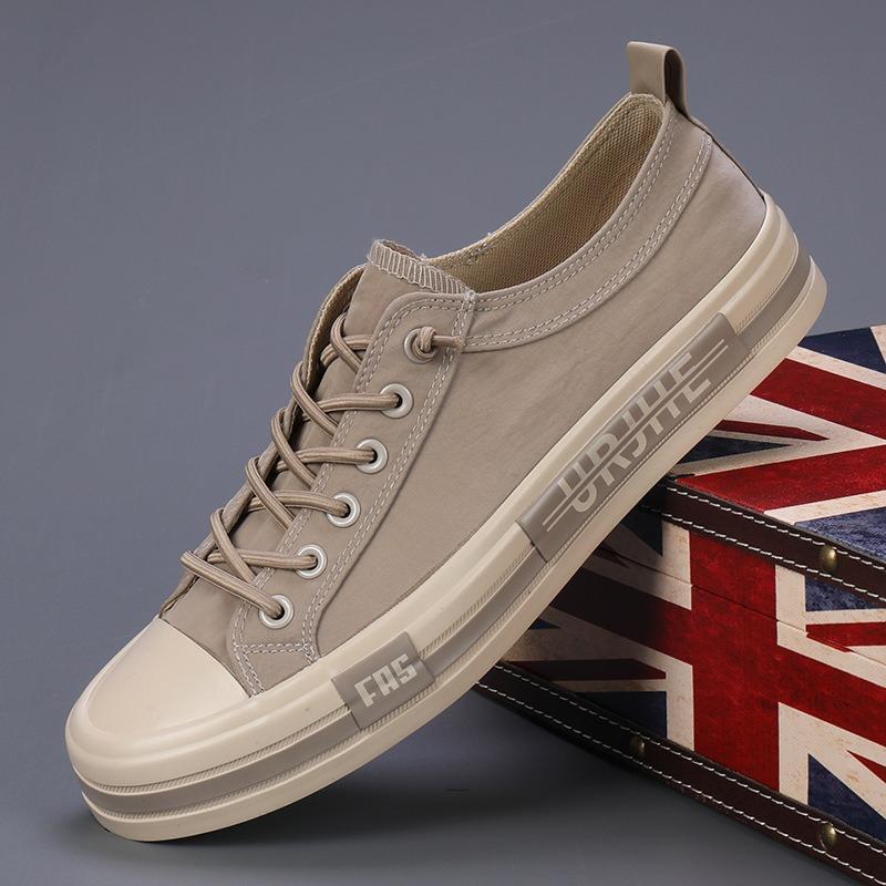 Fashion New Arrival Original Branded Men Casual Shoes Comfortable Trend Loafers Lightweight Male Sneakers Breathable Canvas Walking Shoe