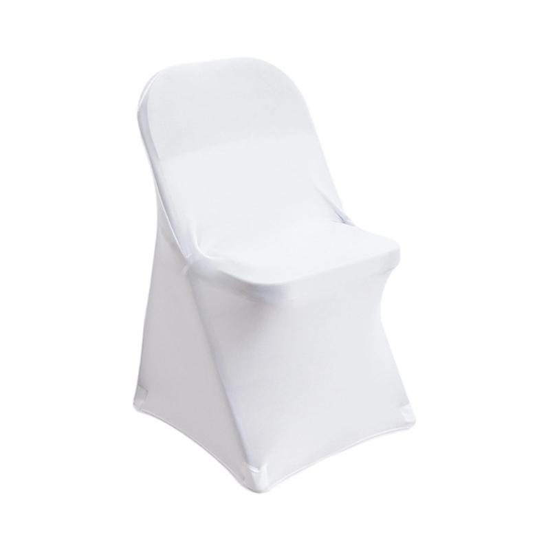 

Stretchable Polyester Seat Cover Spillproof Design Chair Slipcovers Milk Silk Cover for Event Celebration Home Decors