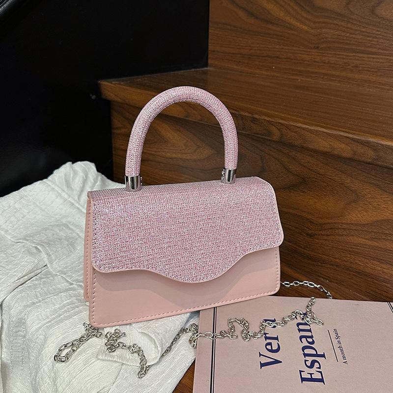 

Нишевая персонализированная наплечная сумка-мессенджер новая модная простая высококлассная легкая роскошная повседневная универсальная сумочка розовый