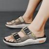 Slippers 2025 New Summer Wear Fashion Cool Slippers Men's Sports Soft Bottom Beach Trendy Drag