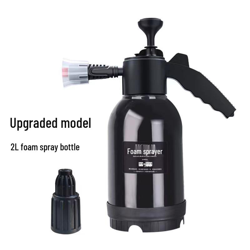 2L Handheld Foam Car Wash Sprayer with Pressure Relief Valve