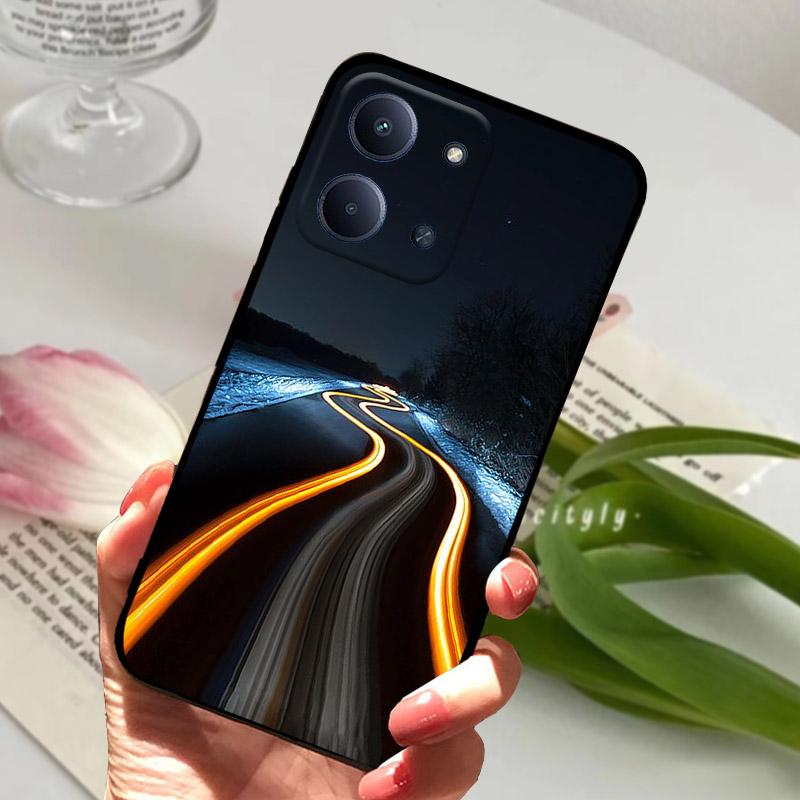 Phone Case For Xiaomi Redmi 15C 171mm Back Cover Black Silicone Soft TPU Funda For Poco C85 C 85 4G Case Coque Shockproof Bumper