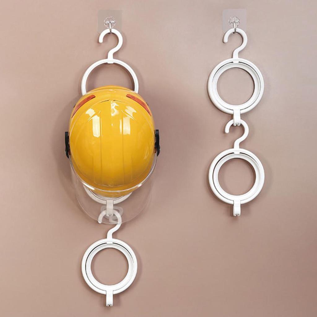 Baseball Hat Hanger Organizer Round Door Back Peaked Scarf Clothes Bag Display Holder Wall Hanging Rack Wig Stand Tool