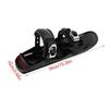 Mini-Ski-Skates Schneeschuhe Skier Snowboards Schnee-Kurzbrett Snowboard-Schuhe Verstellbare Bindungen Skischuhe Snowboard