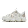 PEASE Cushioning, Wear Resistant Low Top Chunky Sneakers Men's Micro White F12M512151FWF
