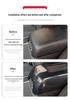 Carbon Fiber Armrest Cover for 16-21 Dodge Challenger/Charger