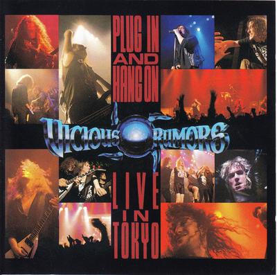 CD VICIOUS RUMORS - Plug In And Hang On - Live In Tokyo AMCY714 Atlantic 1996 Japan ObiRock Used