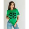 Summer Ladies T-Shirt Sports Style Short-Sleeved Y2k 2000s Fashion Casual Oversized Ladies Clothing