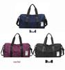 Large Capacity Travel Bag with Shoe Compartment, Wet/Dry Separation, for Sports, Swimming, and Fitness