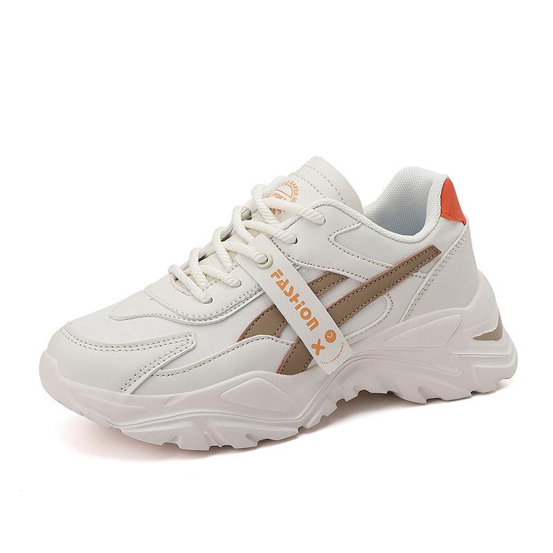 Spring new muffin platform dad shoes women's casual sports women's shoes round head comfortable running shoes