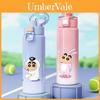 Crayon Shinchan Childrens Insulated Water Bottle With Straw And Lock For School Kids