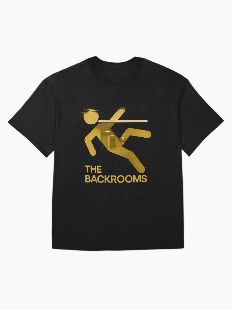 The Backrooms Escape Unisex Graphic TShirt Liminal Space Horror Meme Print Vintage Loose Unisex Tee Multiple Colors S